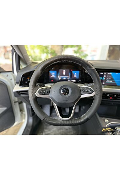 STİLİX GARAGE Volkswagen Golf 8 Caddy 2022-2025 Araca Özgü Dikmeli Direksiyon...