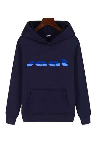 kam's Zippered Hooded Black Cardigan