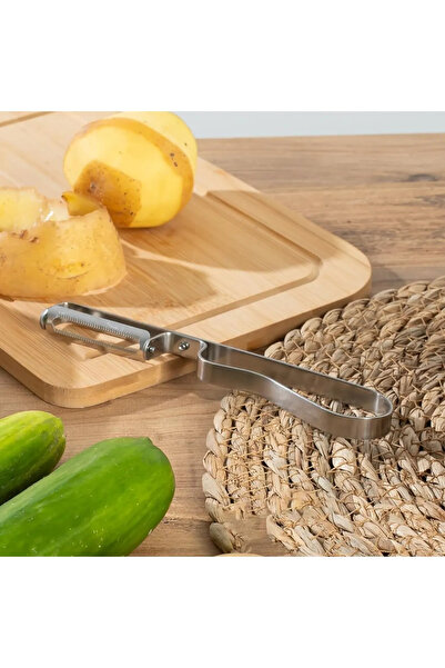 poswicon Yan Julyen Peeler Stainless Metal Easy to Clean in the Kitchen
