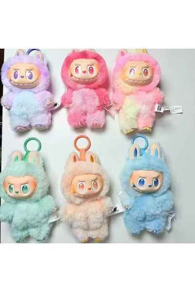 victiny Boutique V 4-V 3-V 2-V 1 Labubu Third-generation Vinyl Face Pendant Collector's Edition Heart-warmin