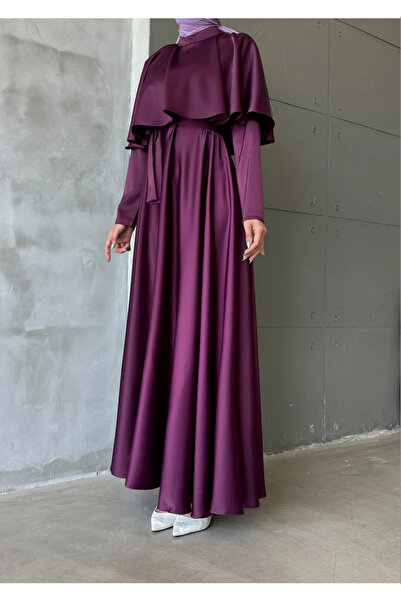 Modarana KADIN PELERİN DETAYLI BELLE TESETTÜR ABİYE