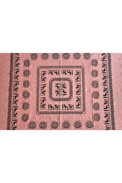 Milenam Ethnic Patterned Square Table Cloth Picnic Cloth Table Cloth