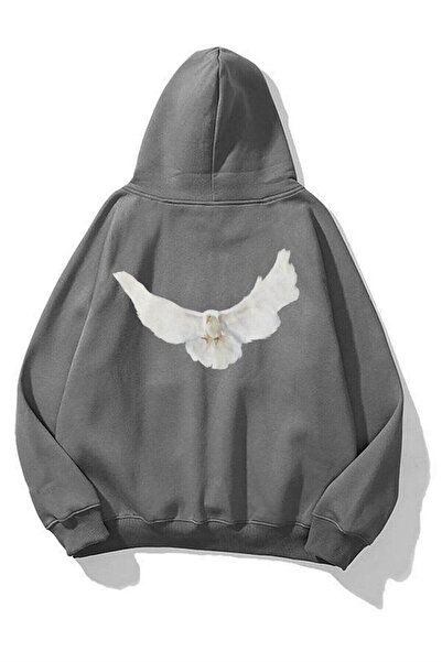 Tarzsokak Hanorac unisex Kanye Pigeon Gri