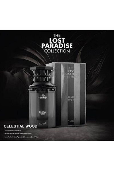 Hamidi CELESTIAL WOOD EDP Spray 100ML By Blend of Spices & Aromatic Woods.
