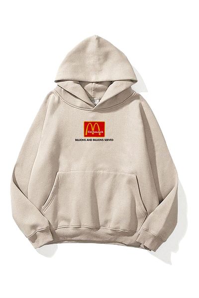 Kalic Studio Unisex Im Lovin It Mc Sweatshirt Hoodie Gray
