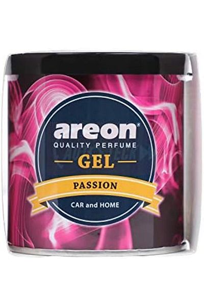 Areon GCK07 Car Perfume GEL Air Freshener Long Lasting Scent for Car or Home Odor Eliminator - PASSI