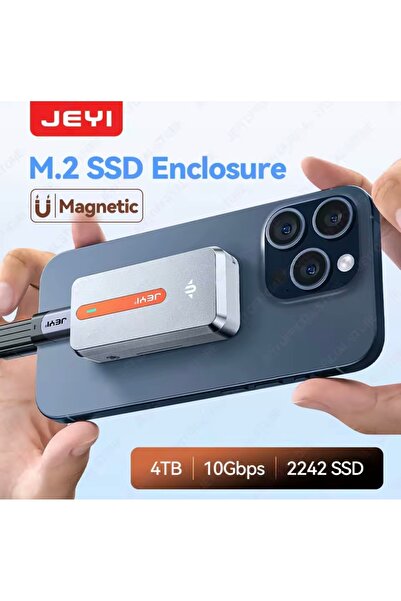 Global JEYI 2242 M.2 Nvme Ssd Muhafaza Ku-tu-su Magsafeli 10Gbps Süper Hızlı ...