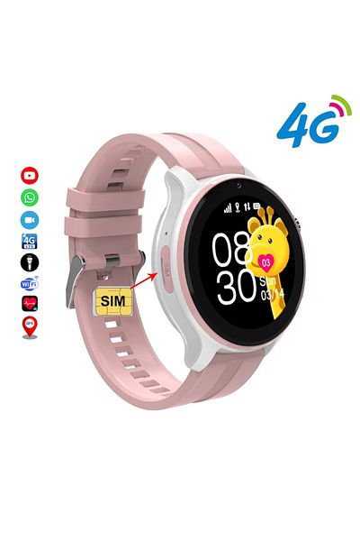 BSG TECH Smartwatch BSGWatch GPS for Kids with Phone and Location, 1.38 inch, Android/iOS, 4G LTE