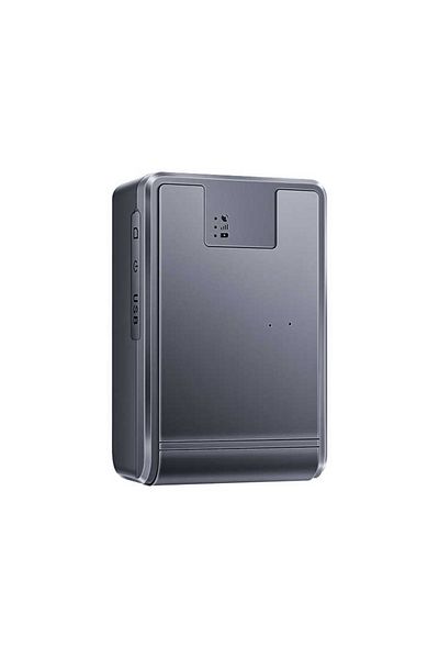 CLC SmartGear Mini GPS Tracker Car 4G Q12, precise location, discreet tracking, magnet, 20000mAh, black
