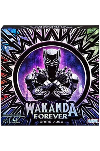 Marvel Spin Master Games Wakanda Forever, Black Panther Dice-Rolling Game for Families, Teens and Ad