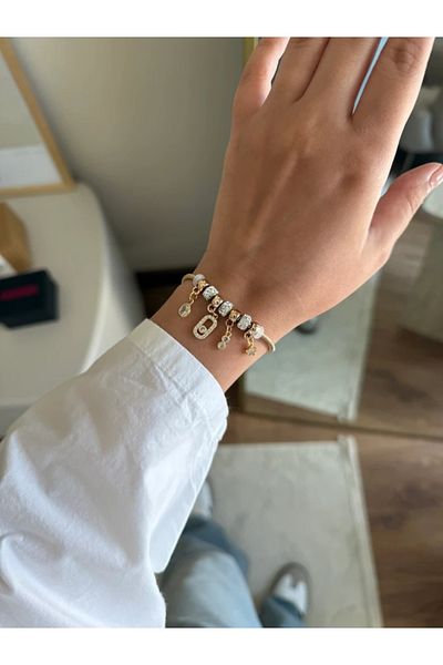 RoseandRoses Mess-Star Charm Bracelet Gold