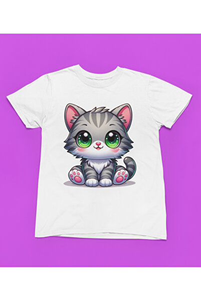 MAGORS STIL-X CUTE CAT PRINTED ΠΟΔΗΛΑΤΟ ΜΠΛΟΥΖΑ 100% ΒΑΜΒΑΚΙ ΚΟΡΙΤΣΙΑ ΜΑΥΡΟ, ...