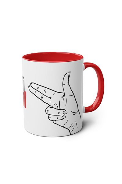 DUBLEMETRE I'M Damned Patronum Written Printed Mug