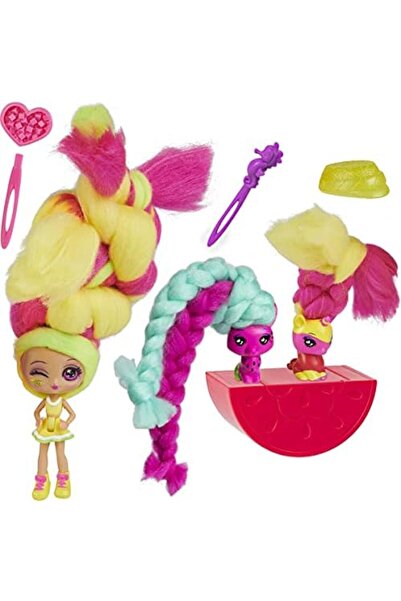 Candylocks مجموعة من 3 دمى مفاجئة قابلة للتجميع برائحة ليمون لو تويست مقاس 7....