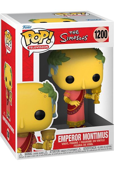 Funko POP! Animation: Simpsons - Mr. Burns - Emperor Montimus - Collectible Vinyl Figure