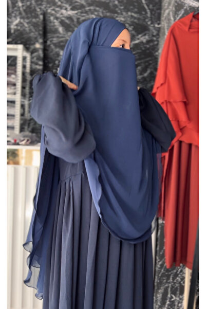 Fashion journey Gölgeli Oval Sufle Uzun Boy Hac Umre