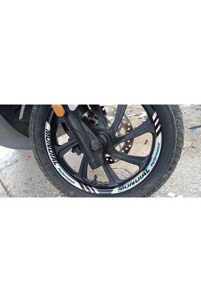 Oracal Mondial Hologram Rim Strip Sticker