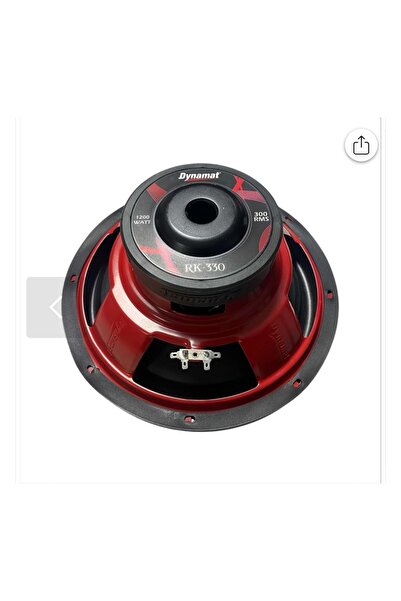Dynamat -Rk-330 .1200watt 300rms 30 cm