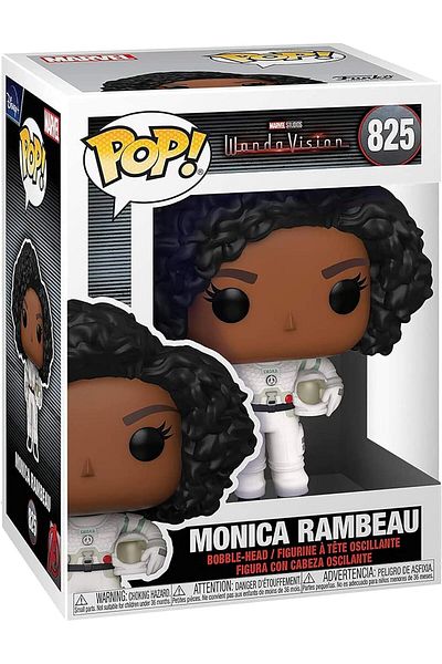 Funko POP Marvel: WandaVision - Monica Rambeau Vinyl Figure, Multicolor, Standard