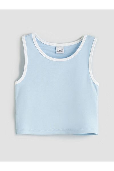 LC Waikiki Crew Neck Girls' Tank Top and Shorts Skirt
