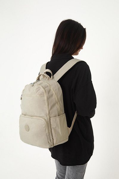 H&D COLLECTİON Unisex Αδιάβροχο μεσαίου μήκους τσαλακωμένο ύφασμα πολλαπλών τμημάτων για φορητό υπολογιστή σχολείου και ταξιδιωτικό σακίδιο πλάτης 3060