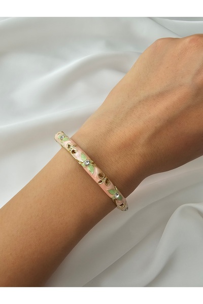 Zivazer Store Women's Coloured Enamel Handcuffs/Bracelet