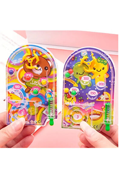 MİNGODAN 1 Adet Sevimli Pinball Oyunu Yaylı Parmak Zıplatmalı Oyuncak Eğlenceli El Koordinasyon Geliştirici