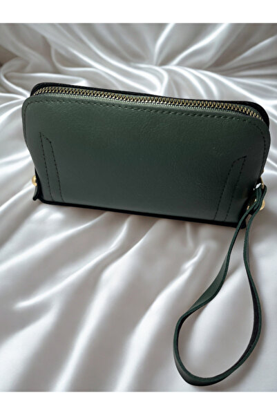 diamondbox محفظة يد نسائية مكونة من 3 أقسام