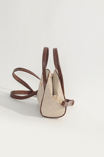 By-Kuss Straw Mini Bag