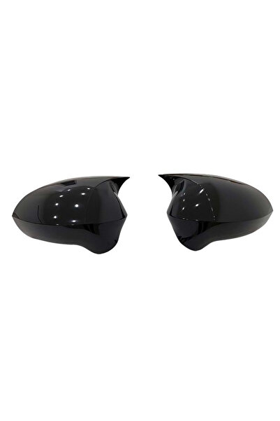 DELUXETUNING Capace oglinda compatibile cu SEAT LEON II FL 2009-2012 Negru lu...