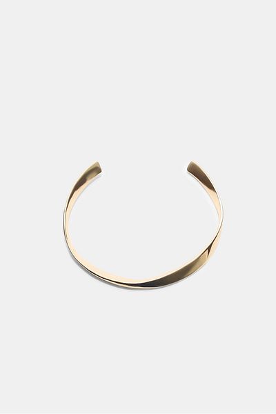 Stradivarius Rigid metal choker