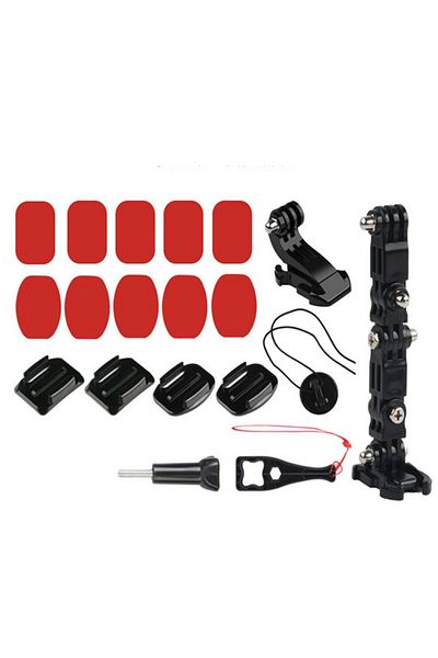 SUREWO Camera Mounting Kit Brand Gopro Hero 13,12,11,10,9,8,7,6 Session, Osmo Action, Sjcam