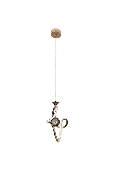 Hummer Modern Pendant Light, Gold Color with 3 Lighting Modes