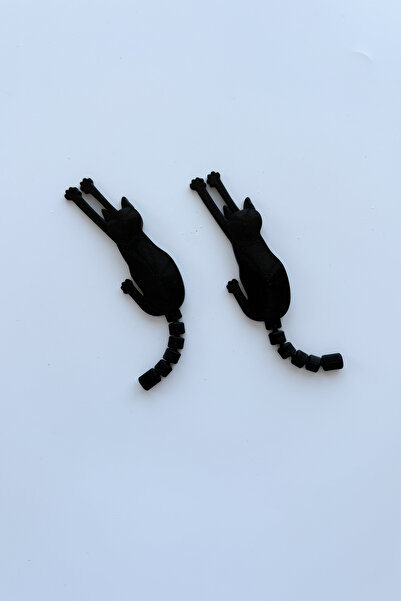 sin istanbul 2'li Kara Kedi Buzdolabı Magneti