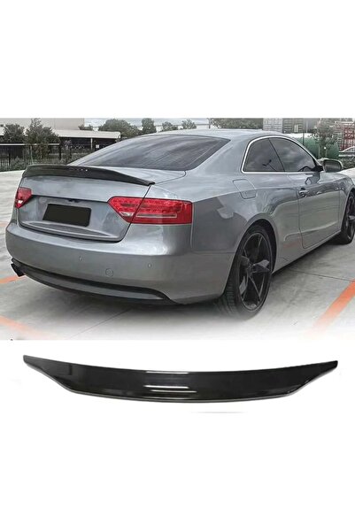 DELUXETUNING Eleron Portbagaj compatibil cu AUDI A5 Coupe 2007-2016, negru lucios