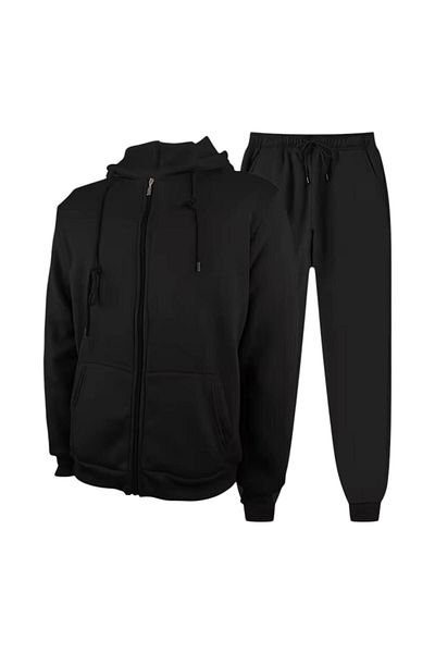 kam's Σετ με κουκούλα με φερμουάρ Oversize