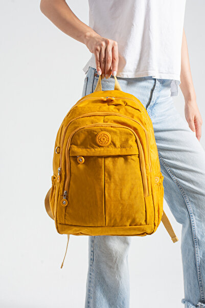 çantamgelsin Mega School Bag Waterproof Unisex Multi-Section School Backpack