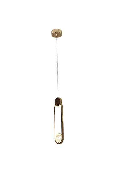 Hummer Modern Pendant Gold Light 20W, 3 Colors