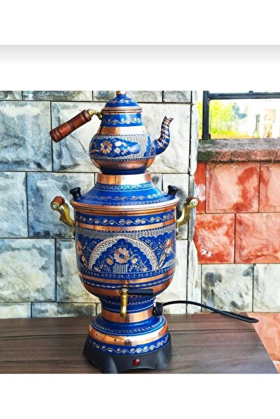 Adya Market Erzincan El İşleme Elektrikli Bakır Semaver