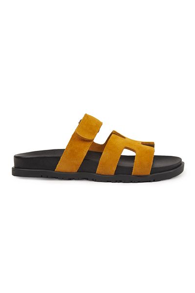 Pegia Women's Strappy Suede Slippers 215516