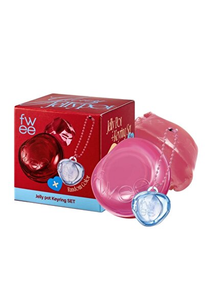 Fwee Keyring Lip&Cheek Glowy Jelly Pot JP01 Sugar Coat 4g (Anahtarlıklı)