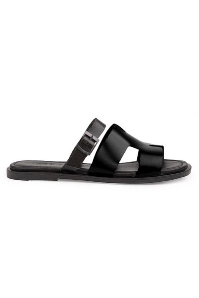 Pegia Genuine Leather Women's Slippers Dg6056