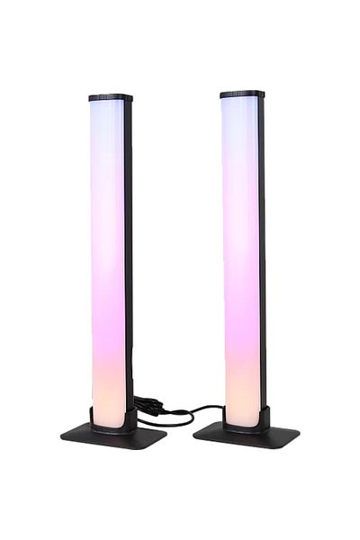 Hummer Dual RGB Desk Lamp - Black Shade