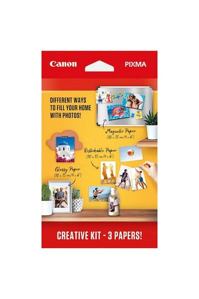 Canon Creative 2 Photo Paper Set, MG101 + RP101 + PP201