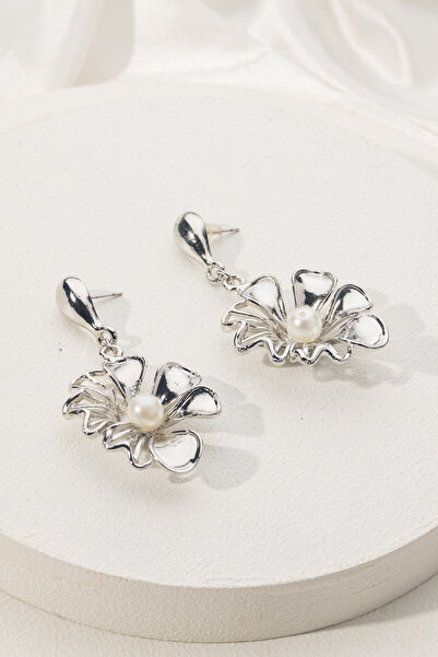 MRK Kadın Flower Çiçek Sallantılı Küpe