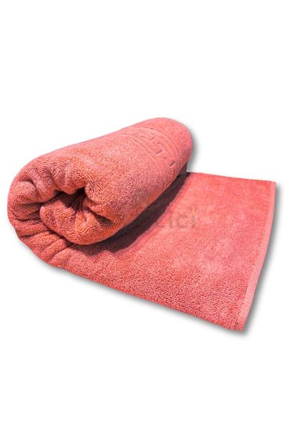 TextiLici Prosop 50x90 cm, Roz, 100% Bumbac, Fir Dublu, Fabricat in Romania