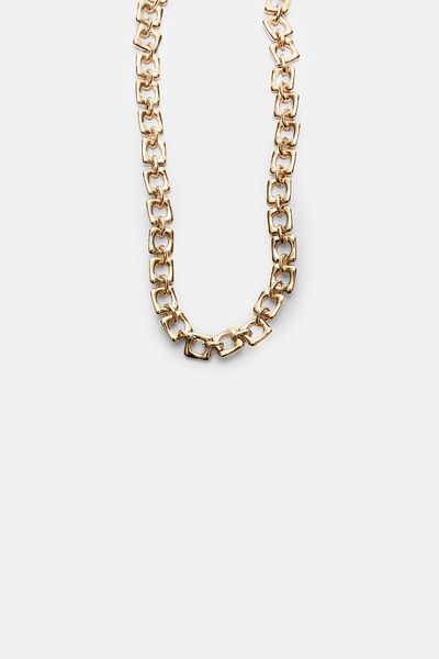 Stradivarius Square chain link chain