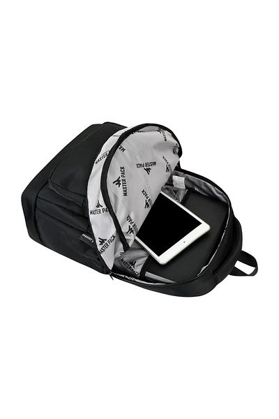 Dadacuq Satin Fabric Four Compartment Casual Travel School Backpack with Wallet Accessories