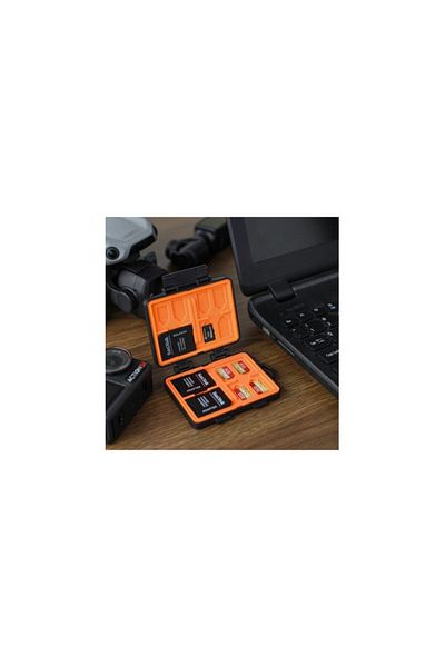 Startrc Portable Organizer, STARTRC, Capacity 24 Memory Cards, Backpack Attachment Hook