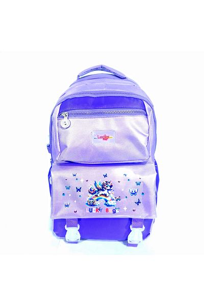 Nico Korean Style Unicorn School Bag with Accessories Girls' and Boys' Backpack